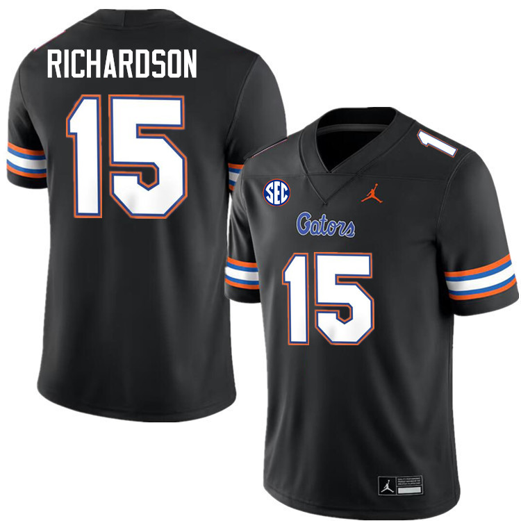 Anthony Richardson Florida Jersey,Florida Gators #15 Anthony Richardson Jersey Youth Uniforms-Black